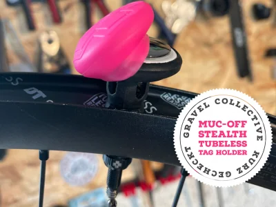 MucOff Stealth Tubeless Tag Holder