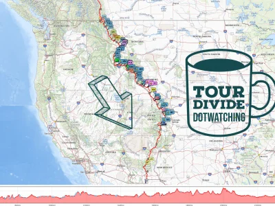 Tour Divide 2022 Dotwatching